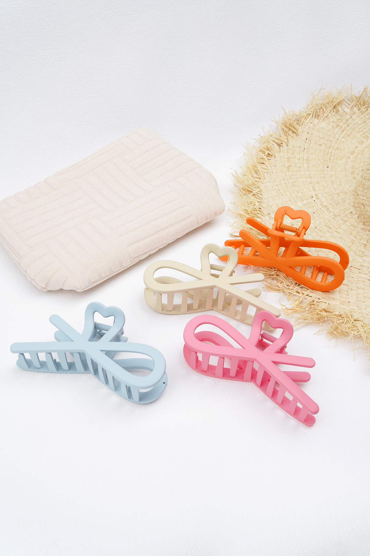 Lovely hair clip - sand  Picture3